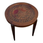 Table d appoint artistique sign�e simone pi�ce unique, ann�es 50