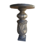 Table d'appoint bout de canapé bois noir Table d'appoint bout de canapé bois noir