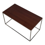 Table d appoint ou bout de canap� contemporain en teck