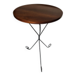 Table d'appoint fer forg�
