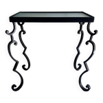 Table d appoint en fer forg