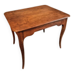 Table d'appoint fran�aise en merisier, fin xviiie si�cle
