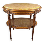 Table d appoint , gu�ridon de style louis xvi, fin xixe si�cle