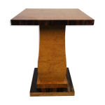 Table d'appoint loupe d'orme art dco