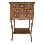 Table d appoint marquete de style louis xv vers 1900