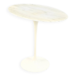 Table d'appoint ovale par eero saarinen pour knoll international, 1960s