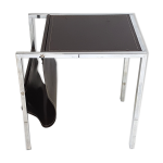 Table d'appoint porte - revues vintage 1970