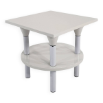 Table d'appoint postmoderne de kartell, 1980