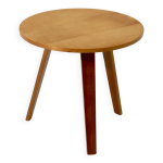 Table d'appoint ronde tripode par cor alons pour gouda den boer, annes 1950