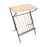 Table d'appoint scoubidou 1960 sellette ou bout de canap vintage