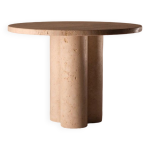 Table d'appoint travertin