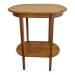 Table d'appoint vintage bois massif - annes 40 / 50