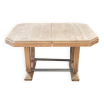 Table art dco extensible hexagonale 125cm