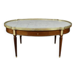 Table basse en acajou, style louis xvi dbut xxe