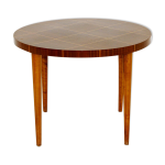 Table basse en acajou, suède, 1950 Table basse en acajou, suède, 1950