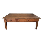 Table basse ancienne en chêne français table de ferme rustique du xixe siècle avec tiroir et panneau ... Table basse ancienne en chêne français table de ferme rustique du xixe siècle avec tiroir et panneau ...