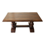 Table basse ancienne style monastre