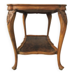 Table basse anglaise queen anne - angleterre 19ème siècle Table basse anglaise queen anne - angleterre 19ème siècle