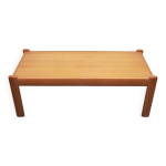Table basse des annes 1970 en chne clair
