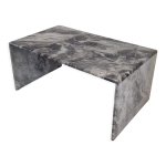 Table basse d appoint en marbre italien, années 1980 Table basse d appoint en marbre italien, années 1980