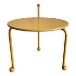 Table basse d'appoint pliable 1980 memphis tjord bjklund scandinave