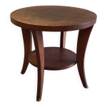Table basse art - dco en chne - annes 30 / 40