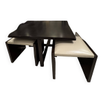 Table basse et assises d'appoint design hugues chevalier