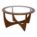 Table basse astro ronde en teck par victor wilkins pour g - plan, royaume - uni, 1960s