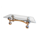 Table basse atomique 1970