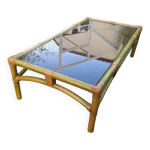 Table basse bambou Table basse bambou