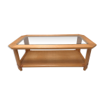 Table basse en bambou années 60 - 70 Table basse en bambou années 60 - 70