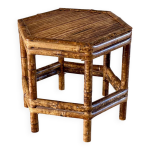 Table basse bambou vintage