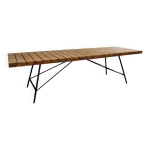 Table basse - banc, modle 201, alain richard, dition meubles tv, circa 1954