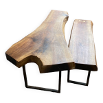 Table basse avec banc Table basse avec banc