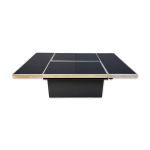 Table basse de bar cachée vintage, années 1970 Table basse de bar cachée vintage, années 1970