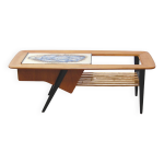 Table basse avec bar intrgr paralfred hendrickxpour belform 1956