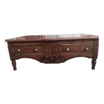 Table basse bar merisier massif Table basse bar merisier massif
