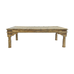 Table basse en bois clout