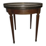 Table basse bouillotte de style louis xvi