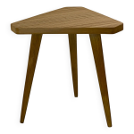 Table basse, bout de canapé design vintage en bois exotique, 1950 - 60 Table basse, bout de canapé design vintage en bois exotique, 1950 - 60