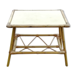 Table basse ou bout de canap� en rotin
