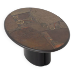 Table basse brutaliste par c. kneip