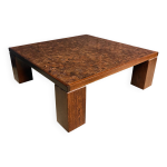 Table basse brutaliste, rolf middelboe et gorm lindum, annes 1970 pour tranekaer