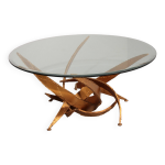 Table basse brutaliste silas seandel 1963 Table basse brutaliste silas seandel 1963