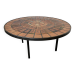 Table basse capron herbier pitement mtal
