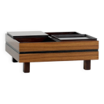 Table basse par carlo hauner pour forma italie 1960's.