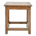 Table basse carrée en bois massif (63 x 59 x 59cm) Table basse carrée en bois massif (63 x 59 x 59cm)