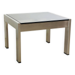 Table basse carr�e tau par gae aulenti, edition rinascente italie ann�es 70