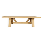 Table basse en chêne clair naturel Table basse en chêne clair naturel