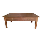 Table basse chêne massif fin 19ème Table basse chêne massif fin 19ème